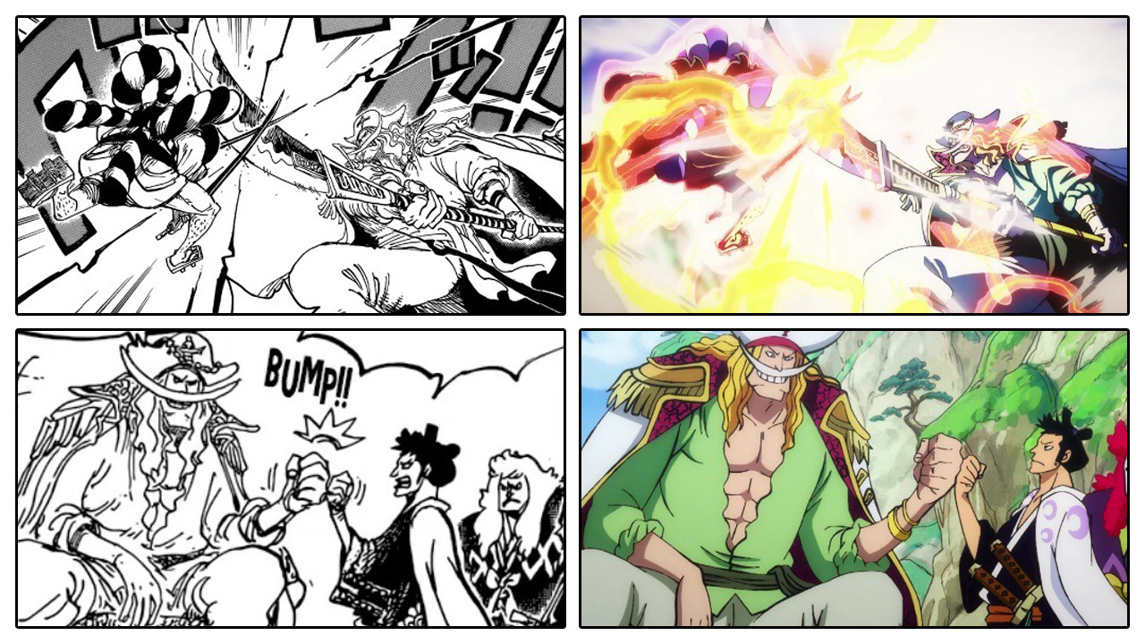 One Piece | Comparação Anime x Mangá do episódio 963
