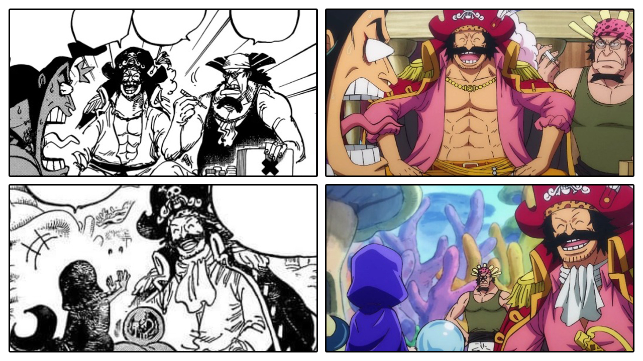 One Piece | Comparação Anime x Mangá do episódio 967