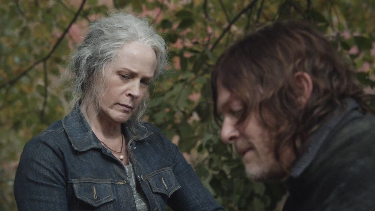 Carol e Daryl no 18º episódio da 10ª temporada de The Walking Dead (S10E18 - 