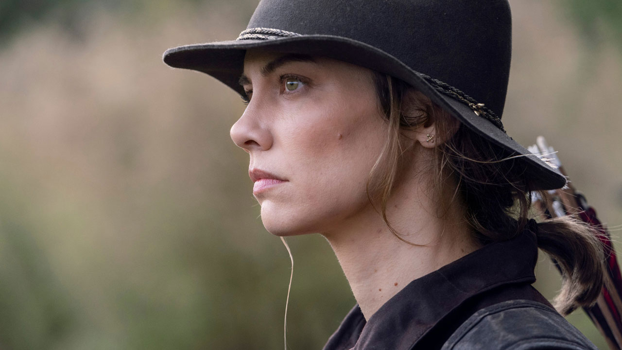 Maggie no 17º episódio da 10ª temporada de The Walking Dead.
