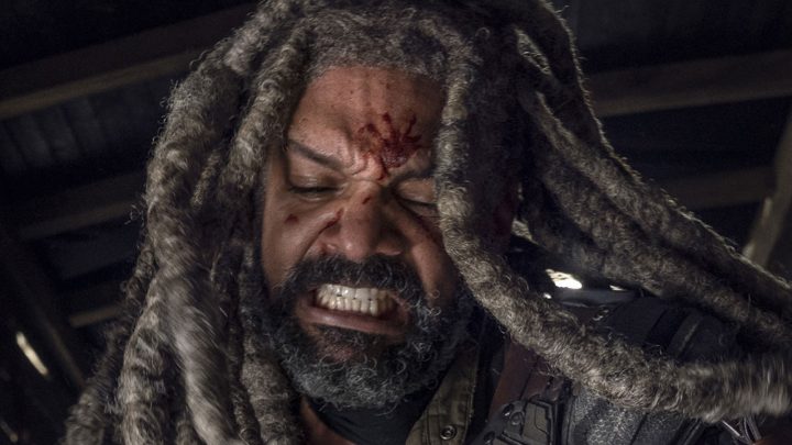 Ezekiel no 20º episódio da 10ª temporada de the walking dead (s10e20 - "splinter").
