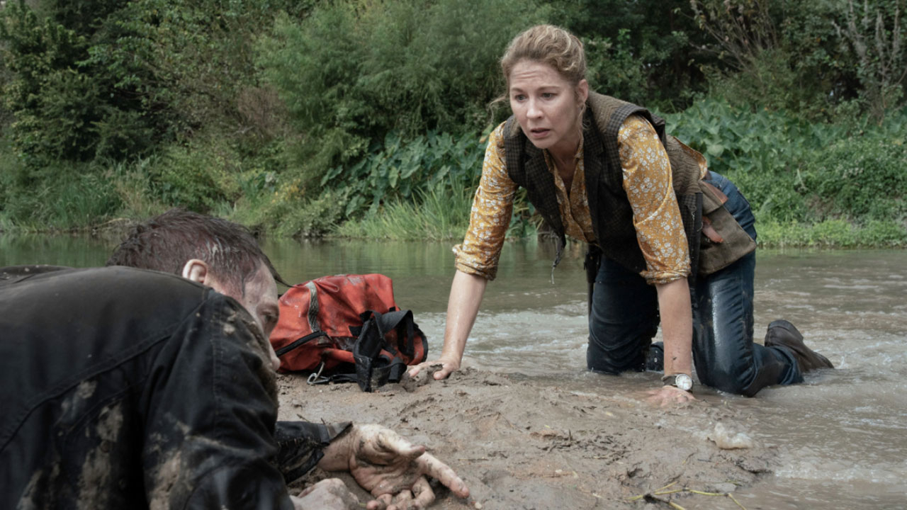 June encontra John Dorie já zumbificado no 8º episódio da 6ª temporada de Fear The Walking Dead (S06E08 - 