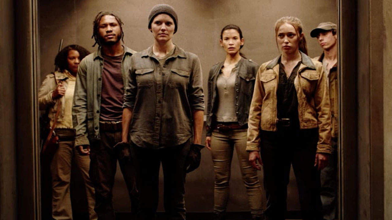 Wes, Althea, Luciana e Alicia no 11º episódio da 6ª temporada de Fear The Walking Dead (S06E11 - 