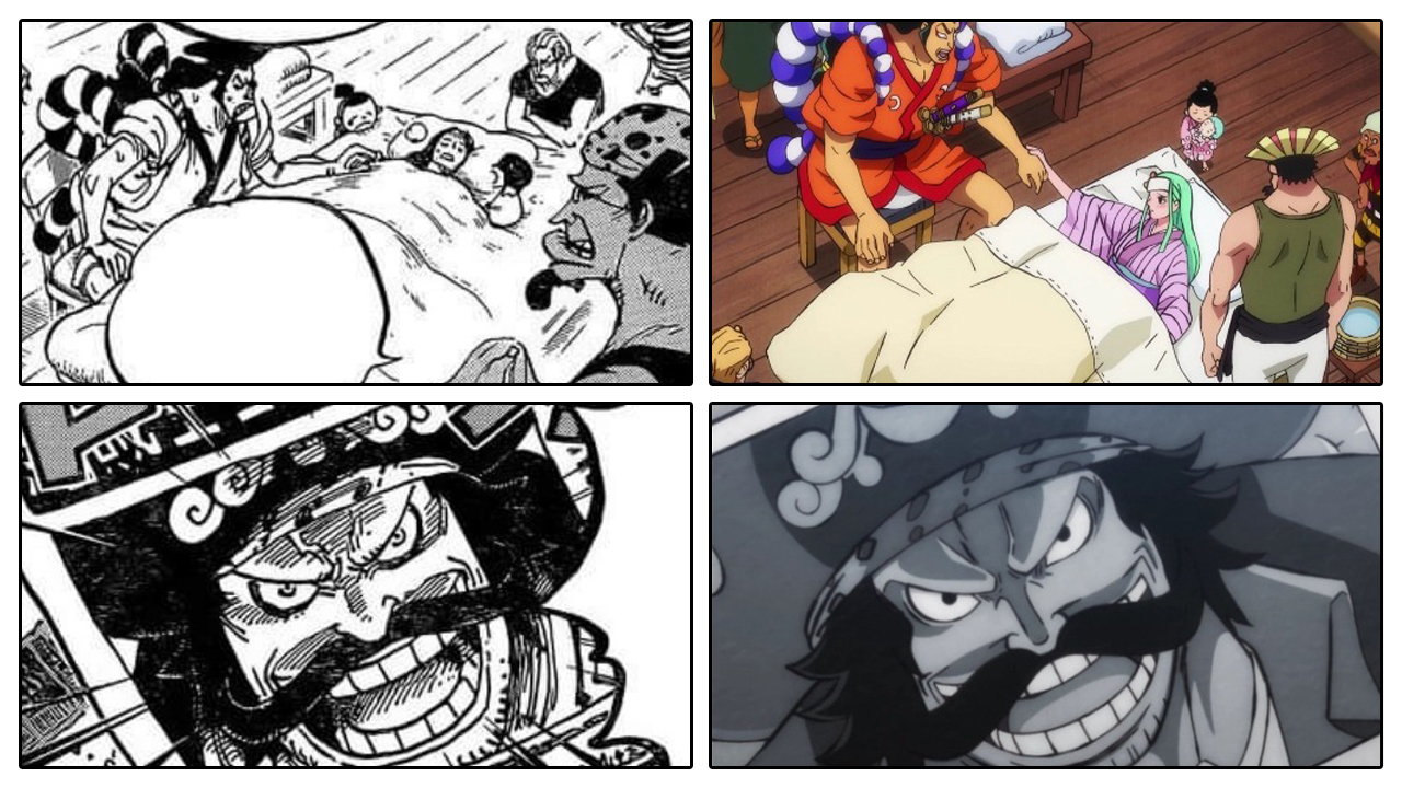 One Piece | Comparação Anime x Mangá do episódio 968