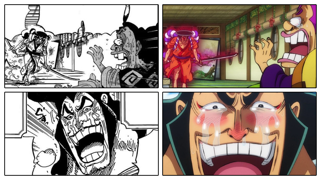 One Piece | Comparação Anime x Mangá do episódio 970