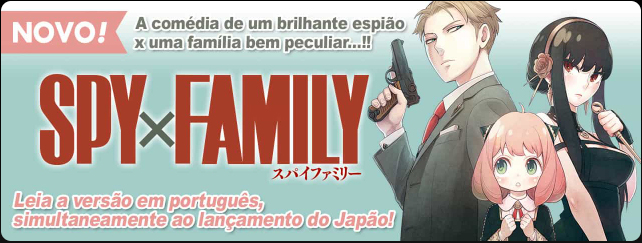 Spyxfamily manga plus lancamento portugues
