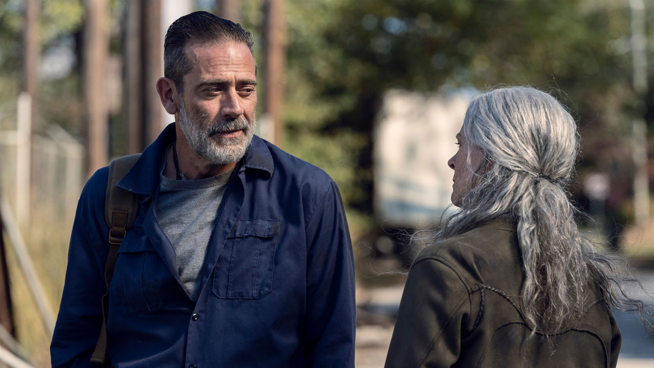 Negan e Carol no 22º episódio da 10ª temporada de The Walking Dead (S10E22 - 