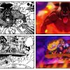 One piece | comparação anime x mangá do episódio 973