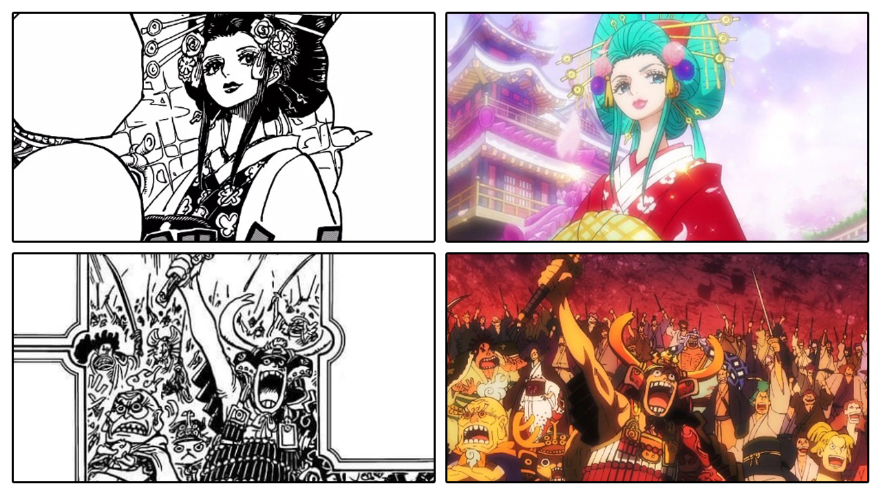 One Piece | Comparação Anime x Mangá do episódio 976