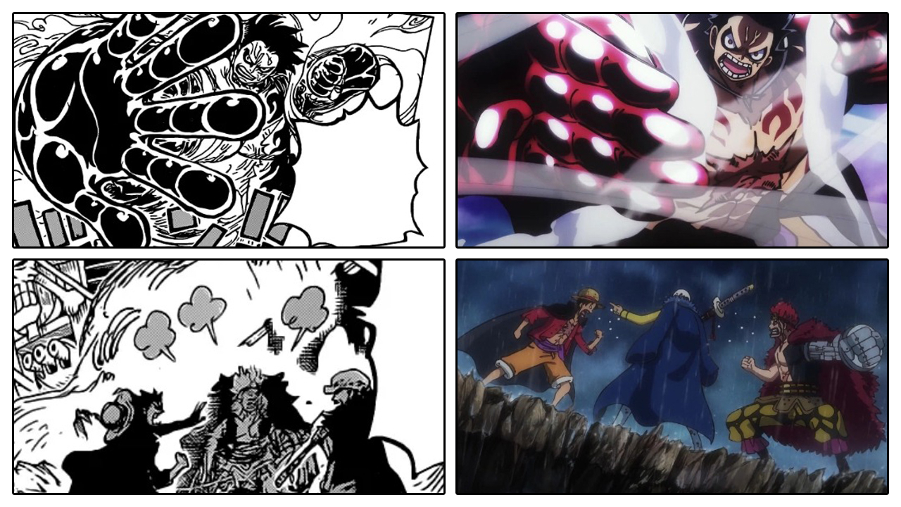 One Piece | Comparação Anime x Mangá do episódio 978
