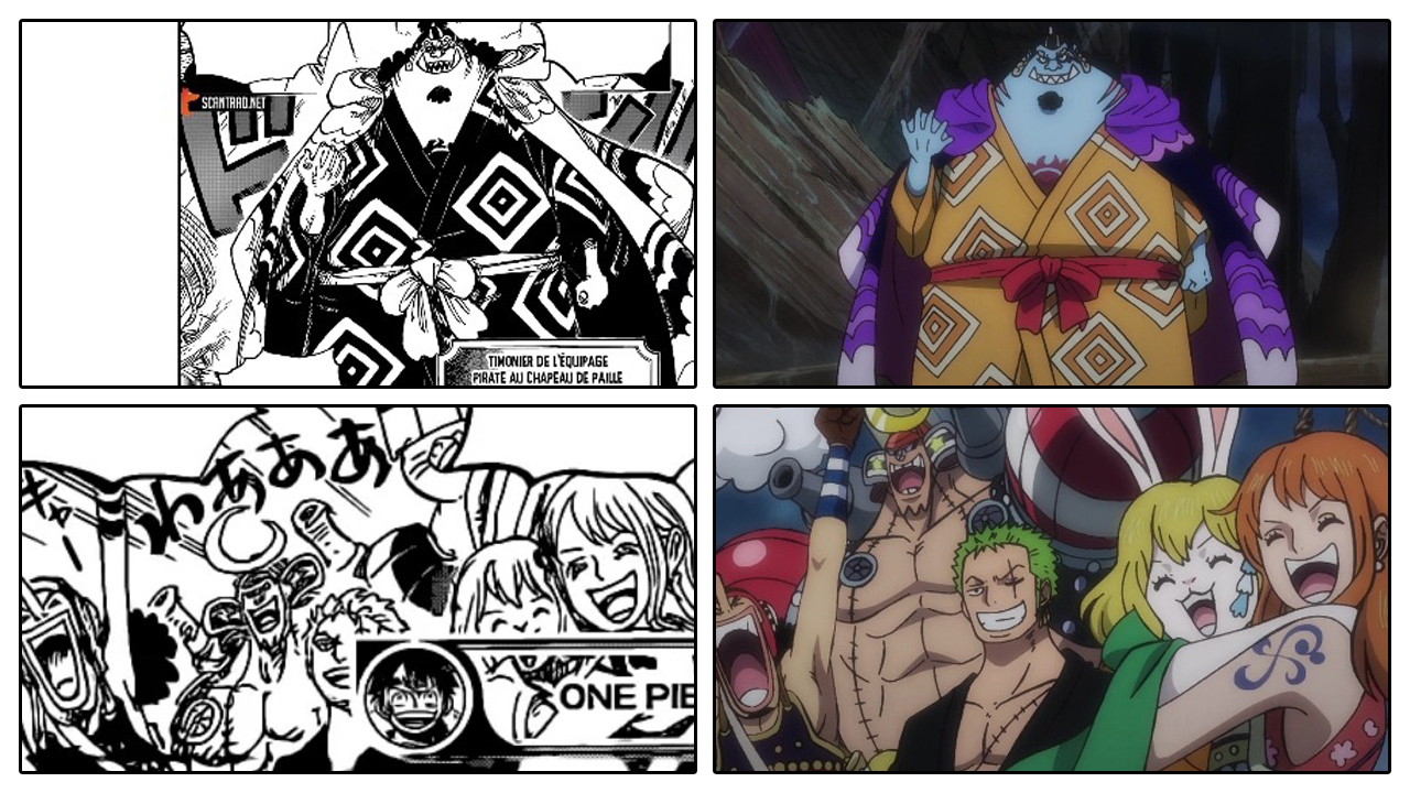 One Piece | Comparação Anime x Mangá do episódio 980