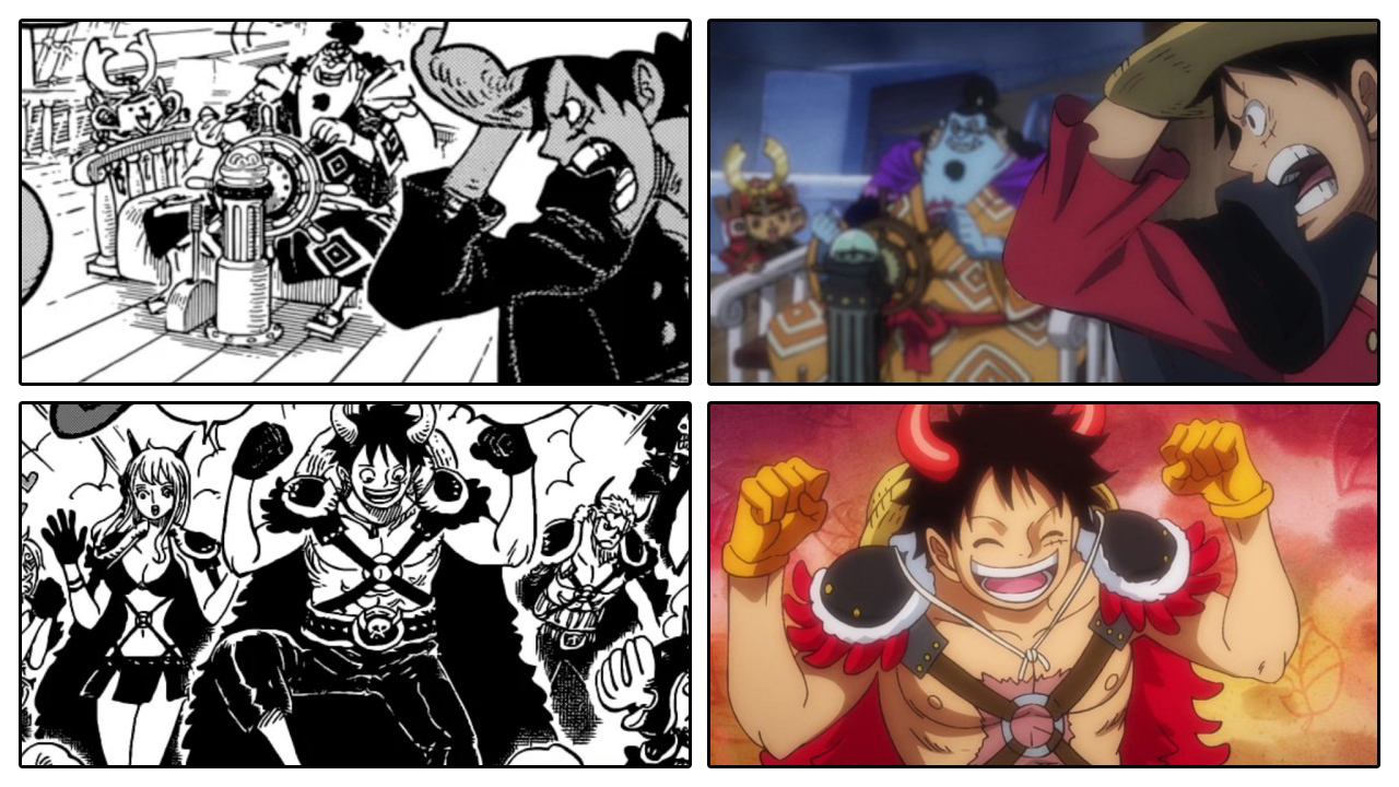 One Piece | Comparação Anime x Mangá do episódio 983