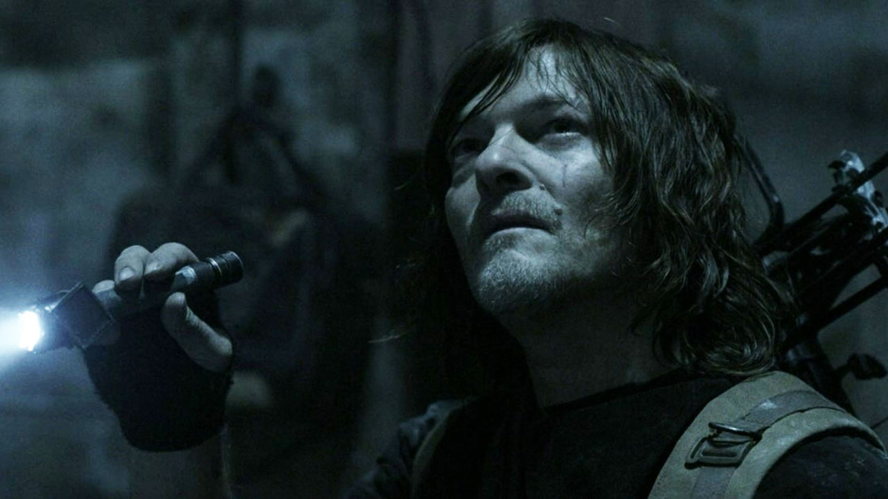 Daryl Dixon no 1º episódio da 11ª temporada de The Walking Dead (S11E01 - 