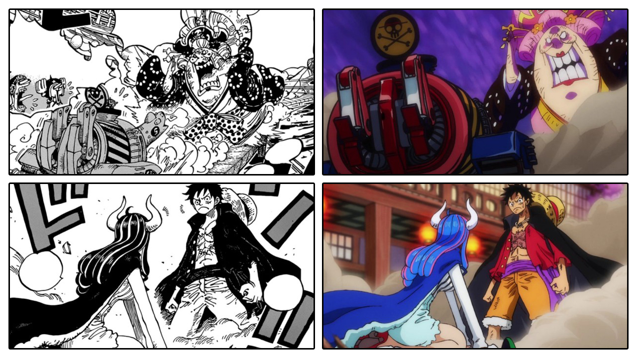 One Piece | Comparação Anime x Mangá do episódio 989
