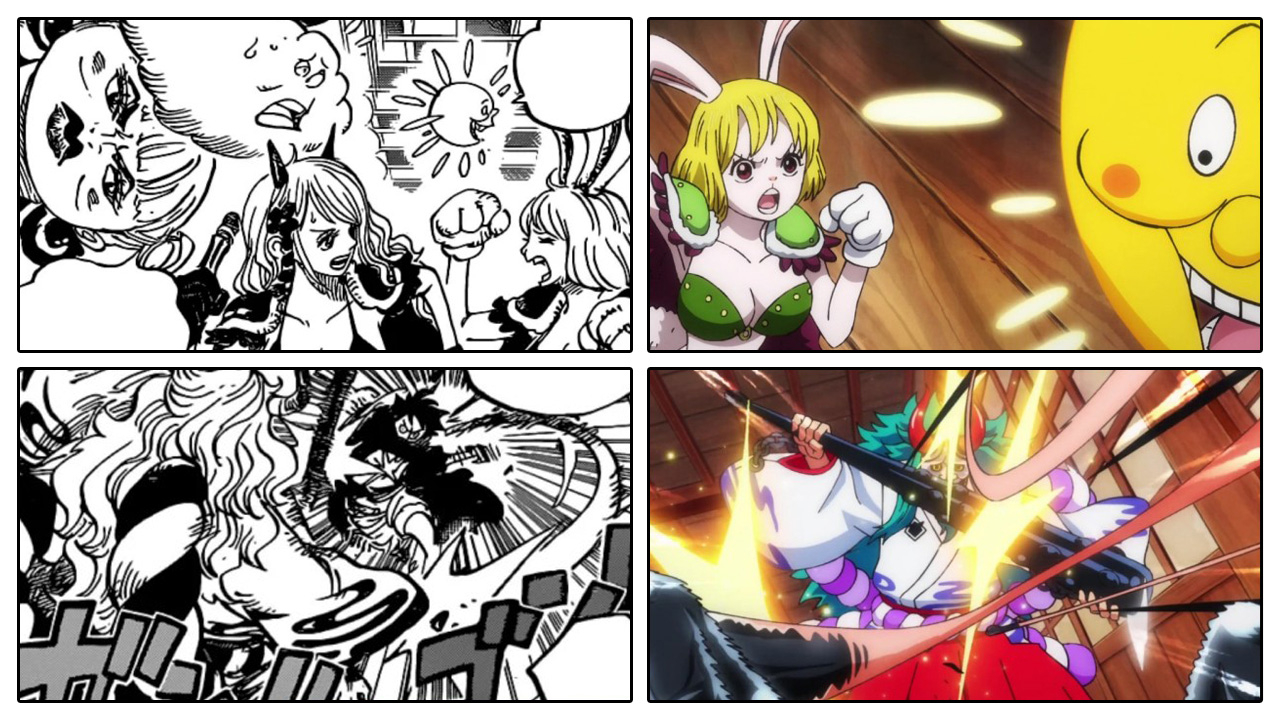One Piece | Comparação Anime x Mangá do episódio 991