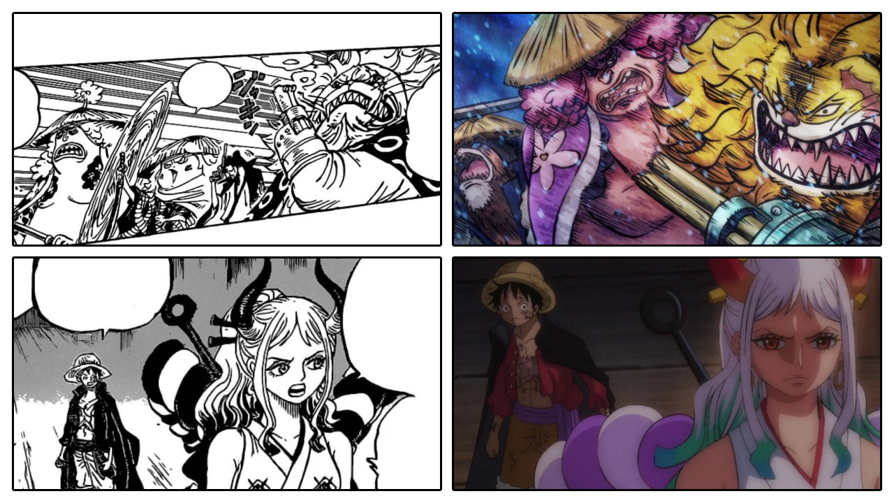 One Piece | Comparação Anime x Mangá do episódio 993