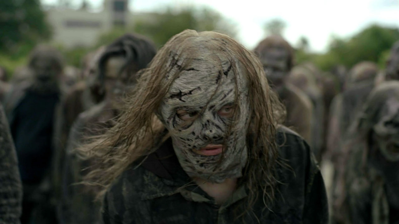 Maggie no 7º episódio da 11ª temporada de The Walking Dead (S11E07 - 