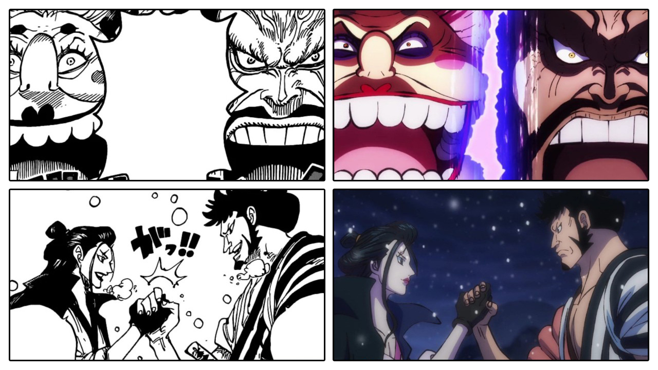 One Piece | Comparação Anime x Mangá do episódio 994