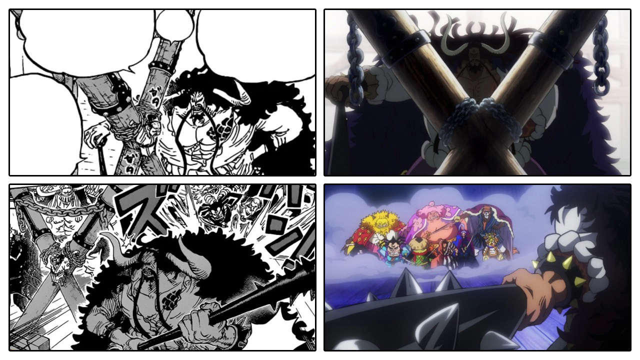 One Piece | Comparação Anime x Mangá do episódio 995