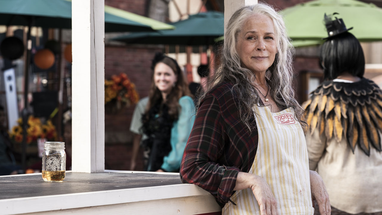 Carol no 10º episódio da 11ª temporada de The Walking Dead (S11E10 - 