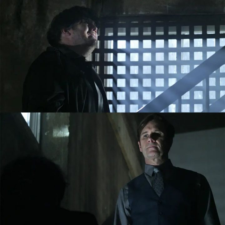 Eugene e lance hornsby no 11º episódio da 11ª temporada de the walking dead (s11e11 - "rogue element").