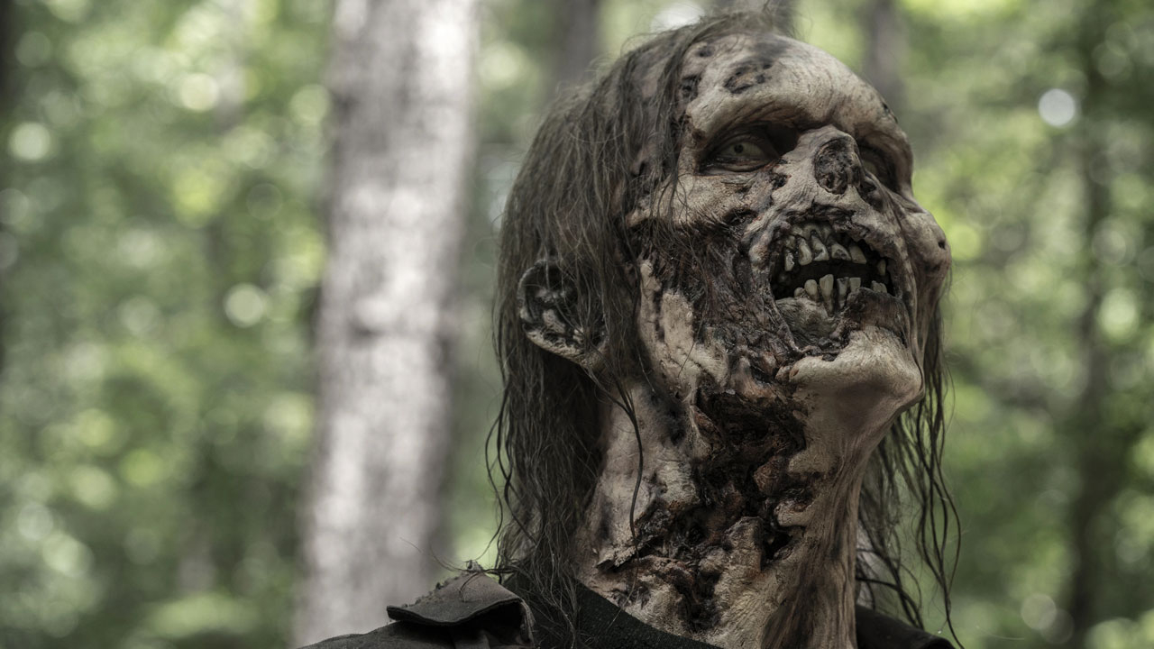 Zumbi do 12º episódio da 11ª temporada de The Walking Dead (S11E12 - 
