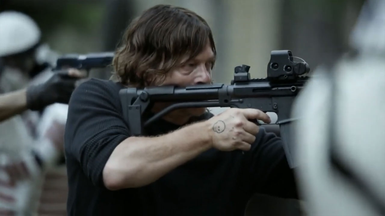 Daryl no 15º episódio da 11ª temporada de The Walking Dead (S11E15 - 