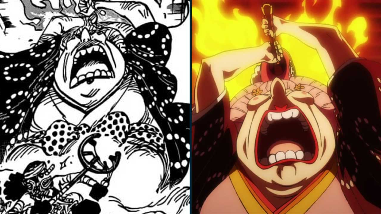 One Piece | Comparação Anime x Mangá do episódio 1034