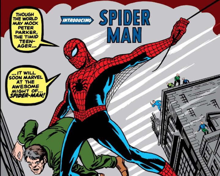 Amazing fantasy spider man capa