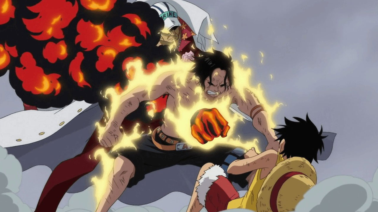 One Piece  Por que a lava de Akainu foi mais forte que as chamas de Ace?