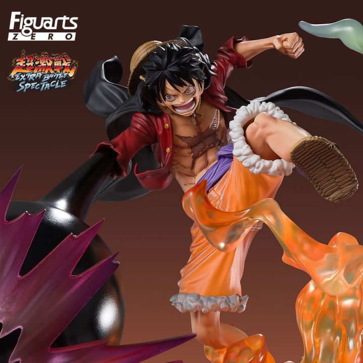 One piece figuarts zero extra battle spectacle monkey d luffy red rock 1