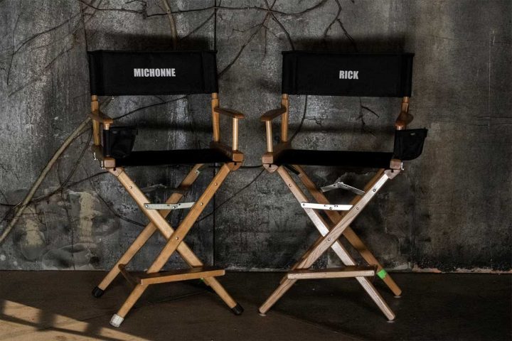 Walking dead rick and michonne spinoff chairs