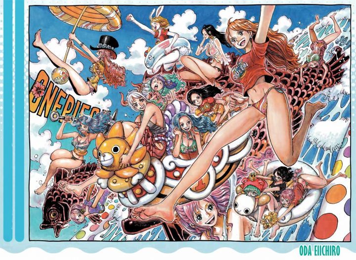 One Piece  Fã faz arte maravilhosa de Hancock baseada na capa colorida do  mangá 1084