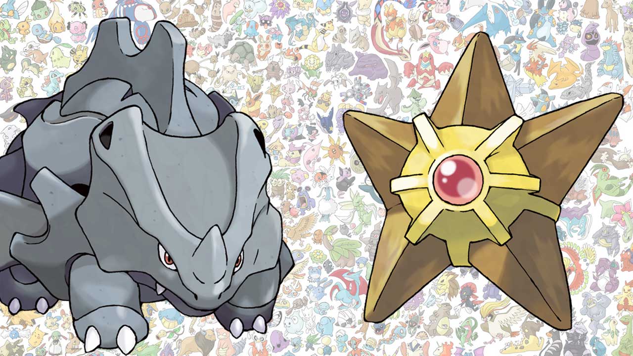 A origem do nome de cada Pokémon #12 – Rhyhorn a Staryu