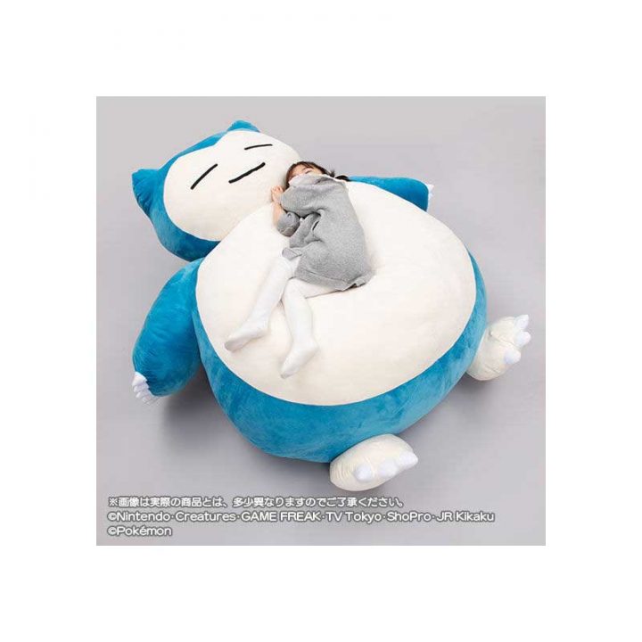 Pokemon snorlax almofada gigante 01