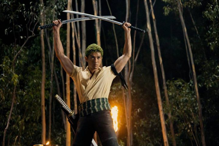 One piece live action foto oficial zoro combate