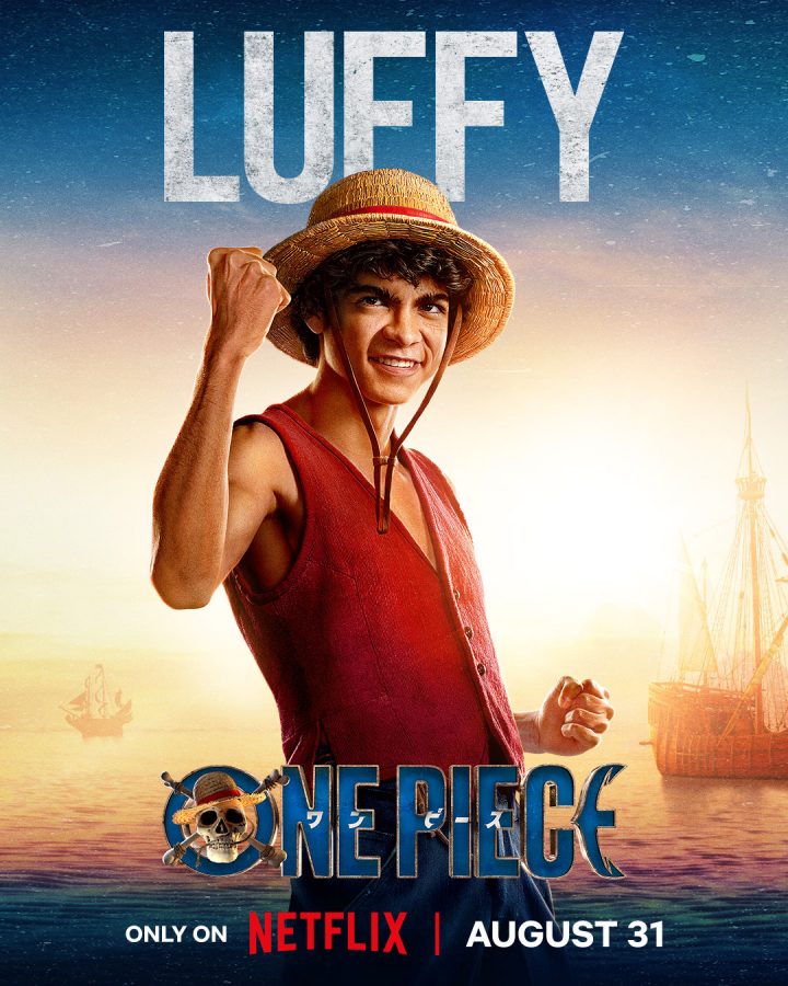 One piece netflix poster personagem luffy