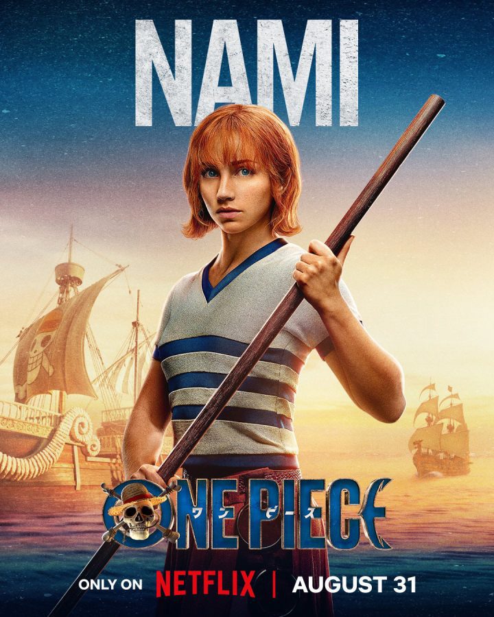 One piece netflix poster personagem nami