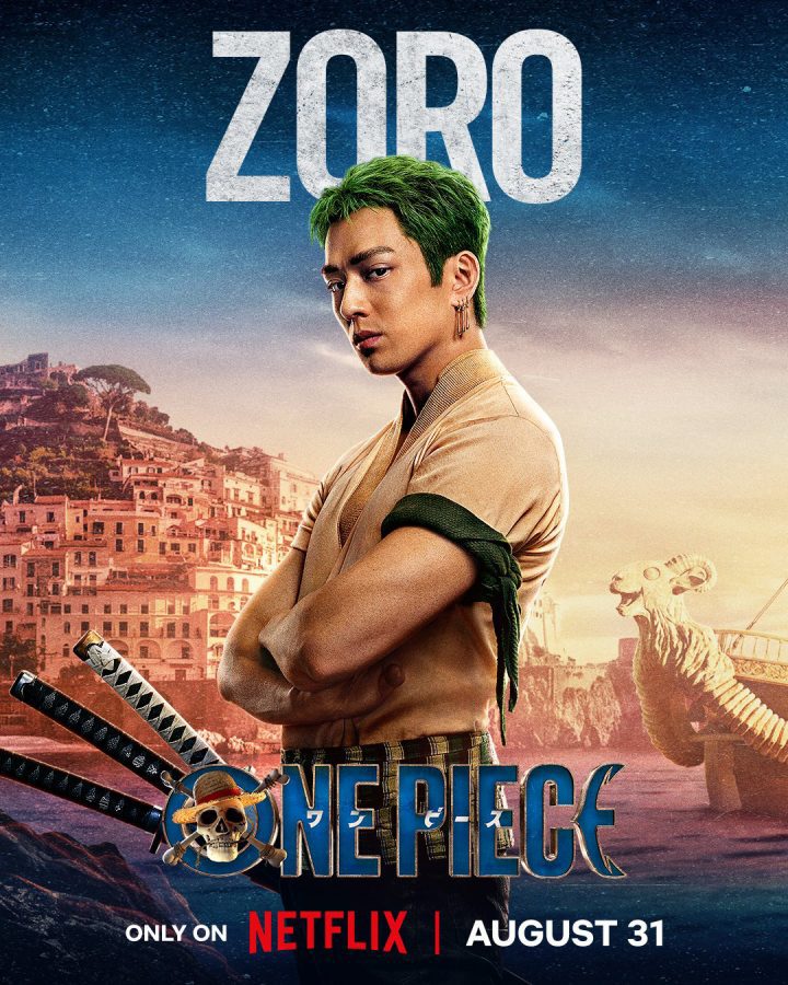 One piece netflix poster personagem zoro