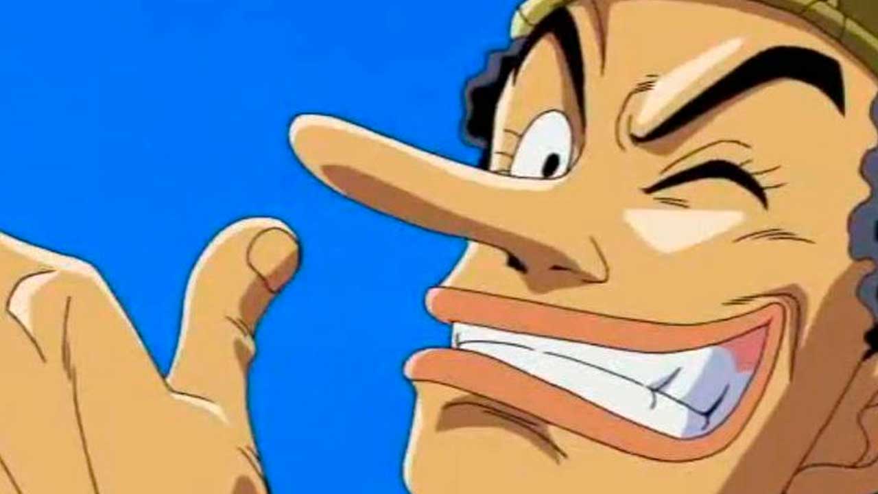 Nika narigudo!? Oda desenha Usopp usando o Gear 5 no volume 107 de One Piece