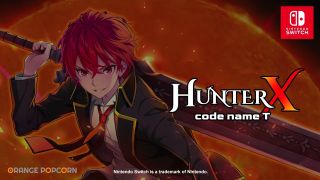 Hunterx code name t postcover