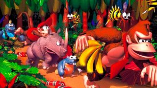 Donkey kong country snes postcover