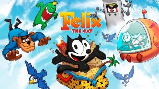 Felix the cat game postcover