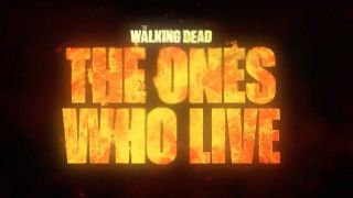 The walking dead the ones who live logo postcover