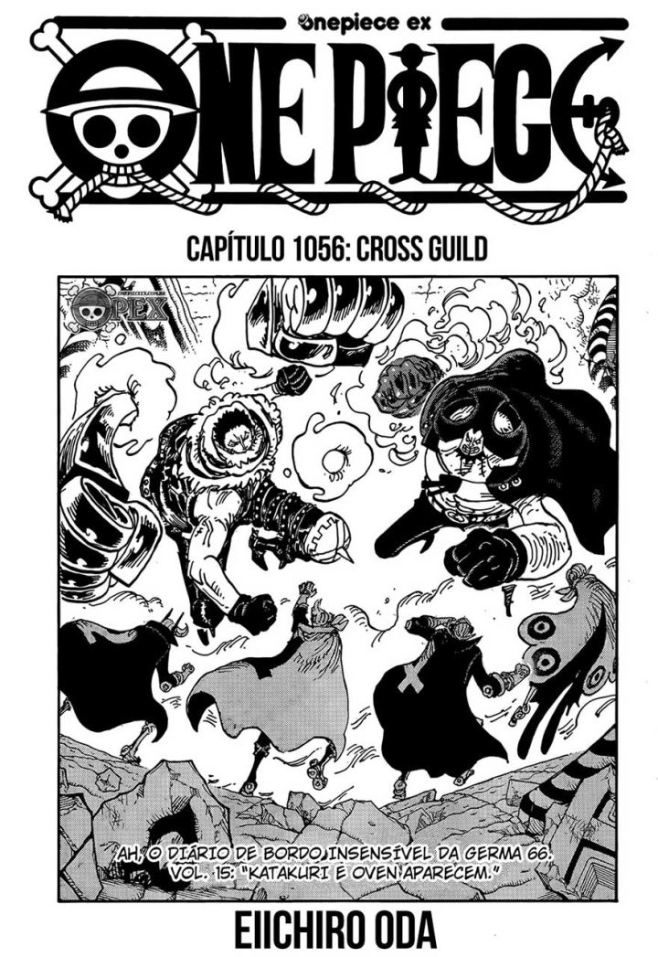 One piece manga 1056 capa