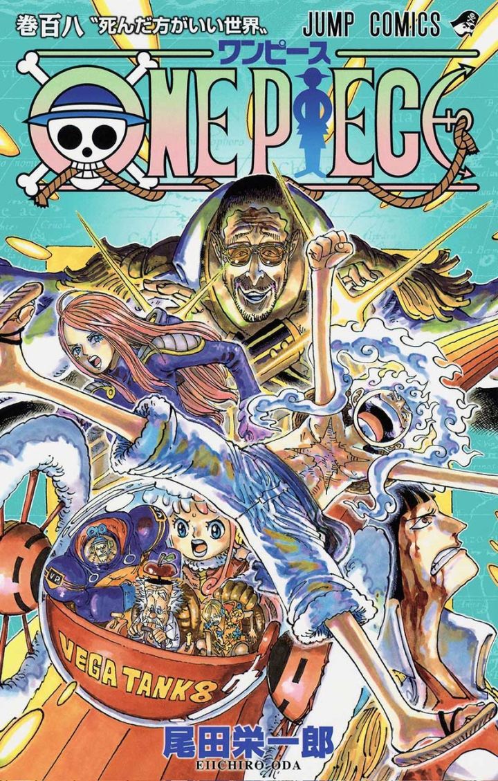 One piece manga volume 108 capa