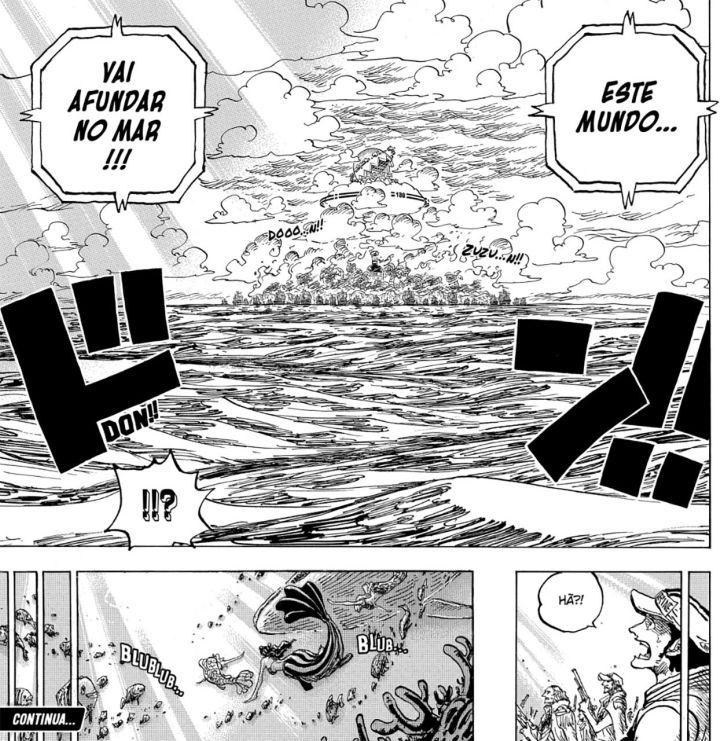 One piece manga 1113 vegapunk revelacao mundo vai afundar no mar